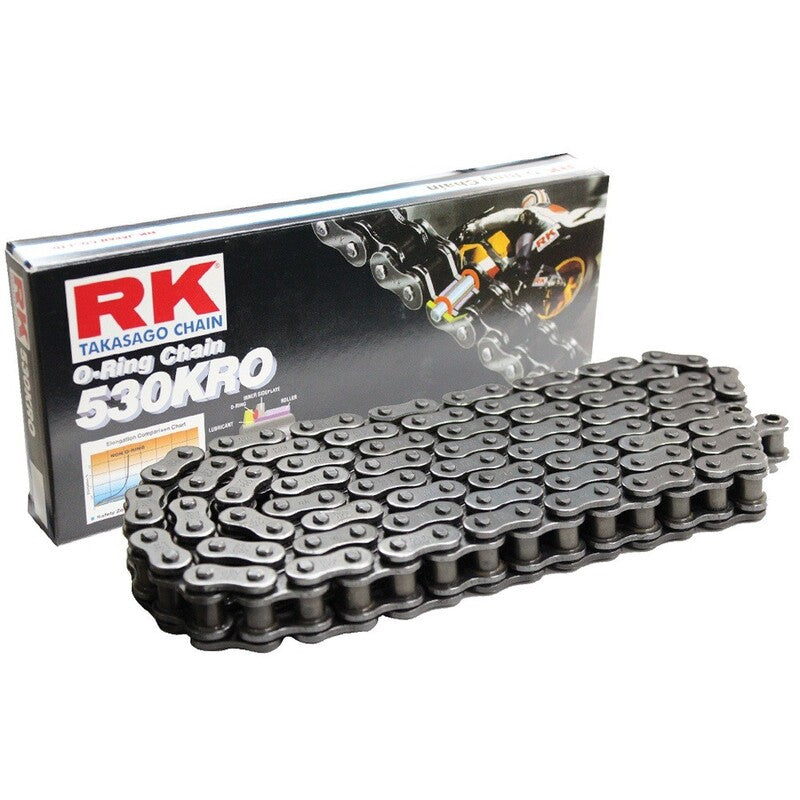 RK CHAIN KRO 530, BLK/BLK, 108