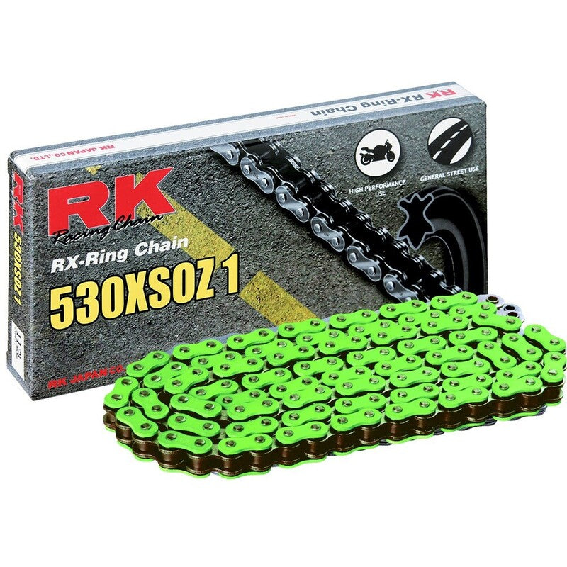 RK CHAIN XSOZ1 530, GRN/GRN, 120