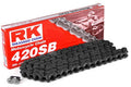 RK CHAIN SB 420, BLK/BLK, 114
