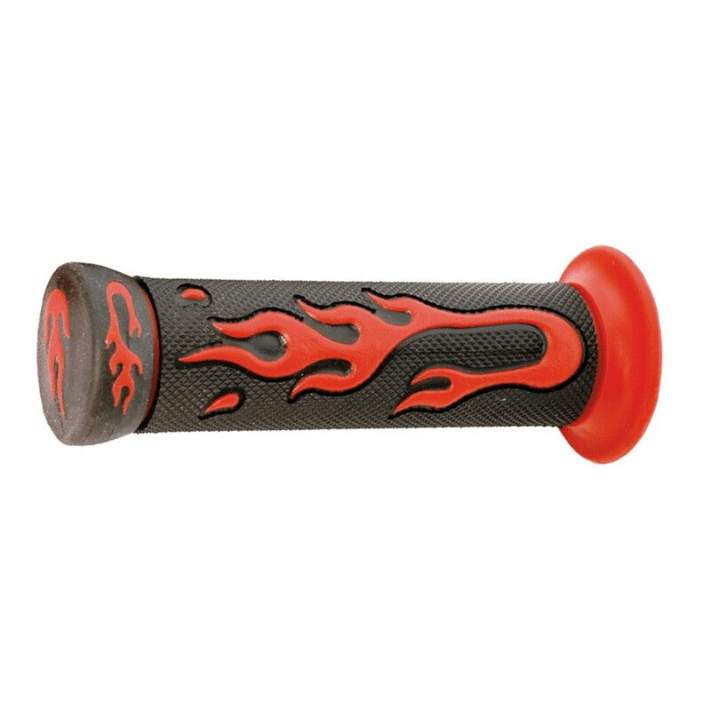 VPART GRIPS FLAME, BLK/RED