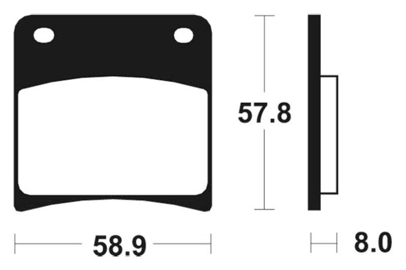 TECNI BRAKE PADS MA120