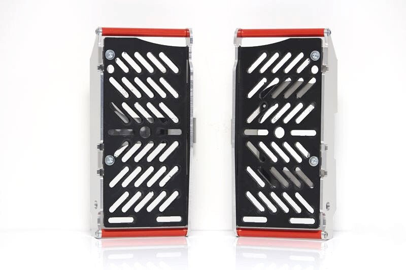 AXP RADIATOR GUARDS XTREM HDPE 8MM, RED