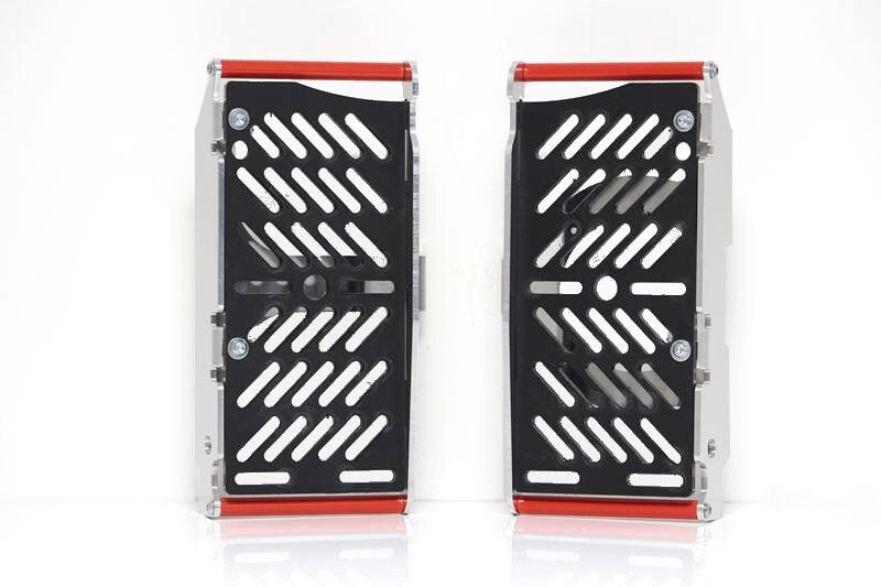 AXP RADIATOR GUARDS XTREM HDPE 8MM, RED
