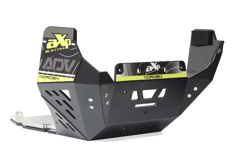 AXP SKID PLATE ADV HDPE 8MM, BLK