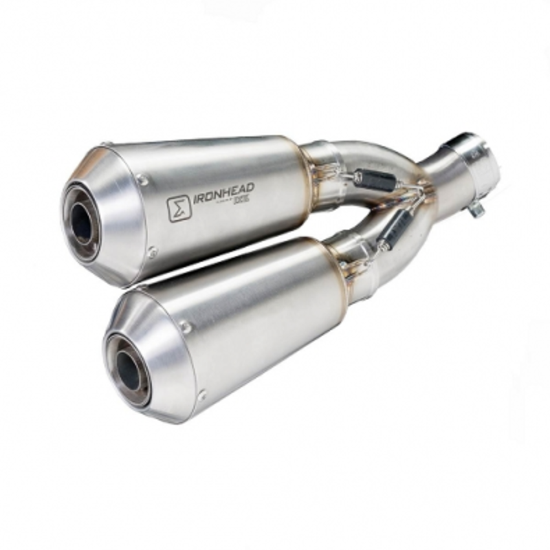 IXIL DUAL RACE SILENCER, SST/BLK