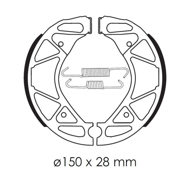 TECNI BRAKE SHOE BA209