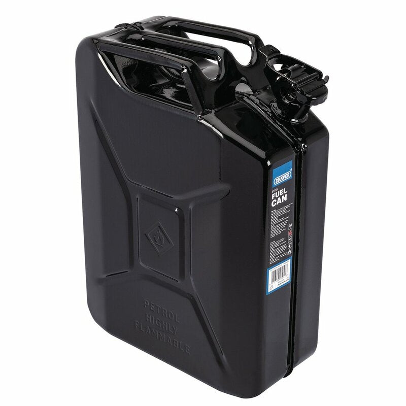DRAPR STEEL FUEL CAN 20L, BLK