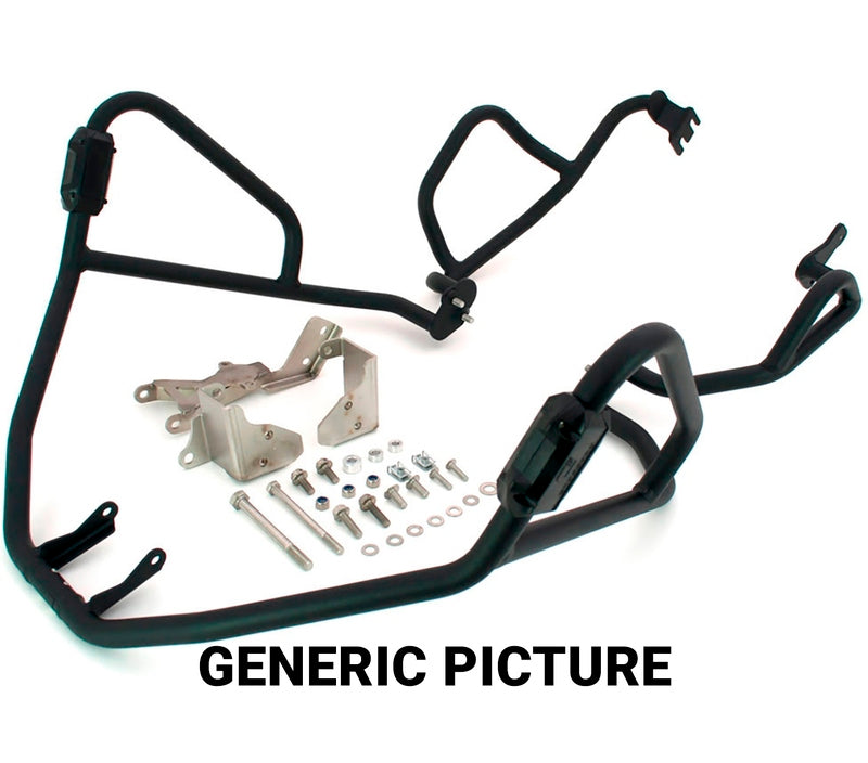 BIHR ALU TRAIL CRASH BAR ICE POLISH PROT