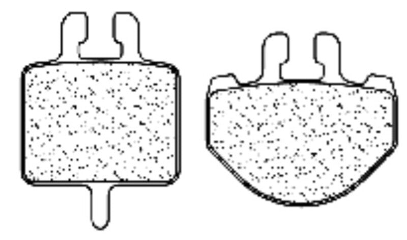CLBRA BRAKE PADS SINTERED 4005VRX