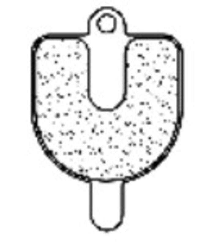 CLBRA BRAKE PADS SINTERED 4009VRX
