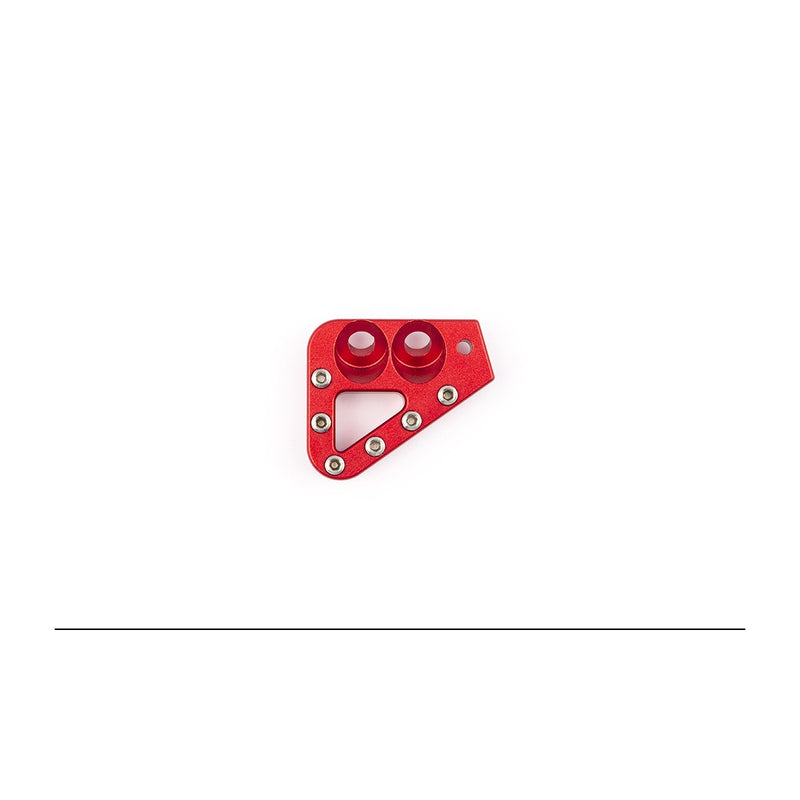 S3 REAR BRAKE STEP PLATE MINIMAL, RED