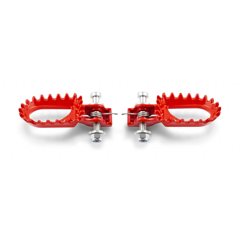 S3 FOOTREST S3 HARD ROCK STEEL, RED