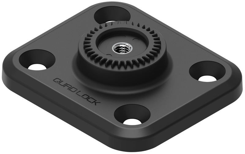 QUADL 360 BASE FLAT RECTANGLE 4 HOLE