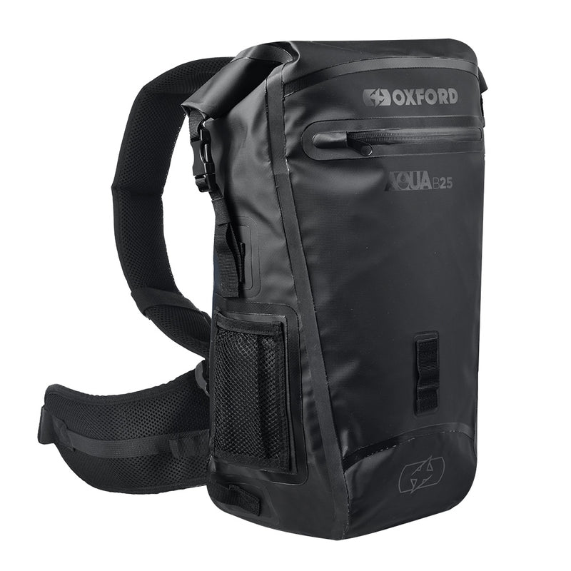 OXFOR LUGGAGE AQUA B-25, BLK/BLK