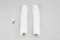 UFO FORK SLIDER PROTECTORS, WHT