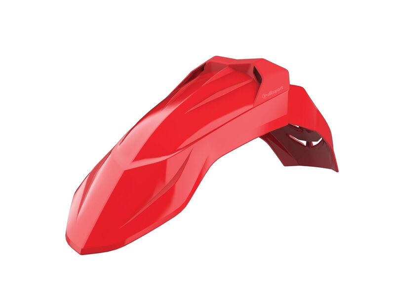 POLIS FRONT FENDER SUPERMOTO, RED