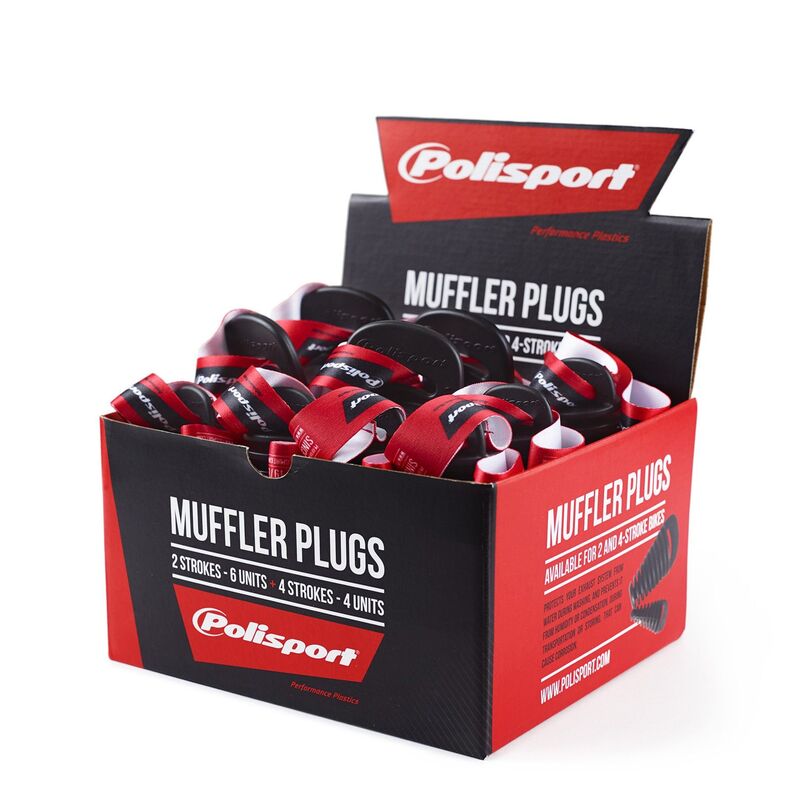POLIS END CAP KITS 4PC 2T 6PC 4T, BLK