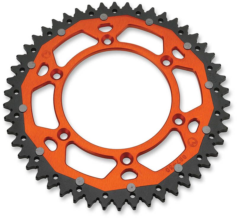 SPROCKET DUAL MSE KTM 48T ORNG