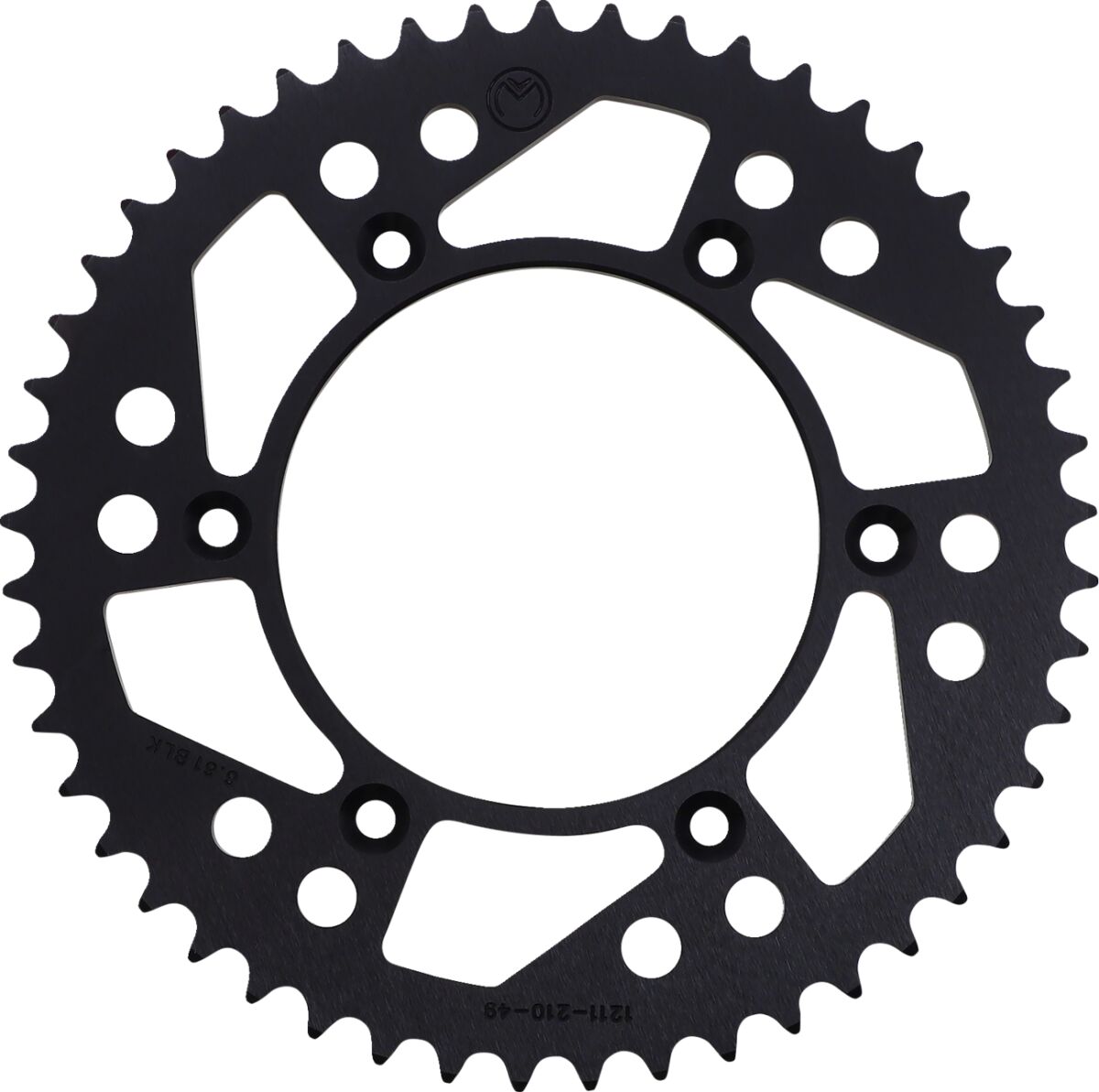 SPROCKET ALU MSE HON 49T BLK