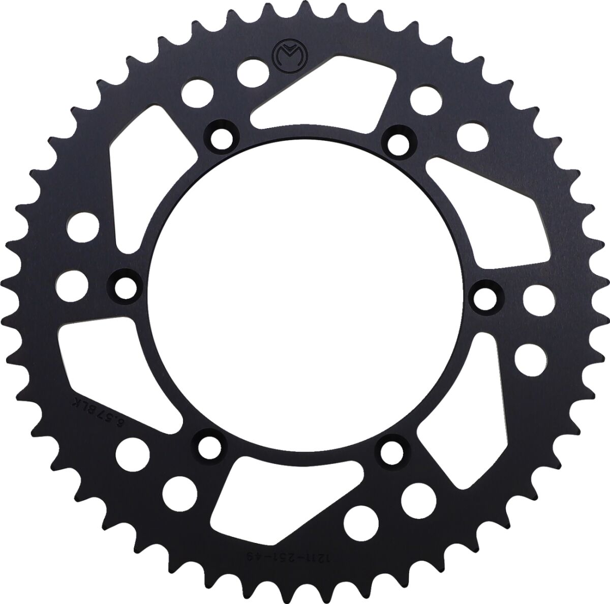 SPROCKET ALU MSE YAM 49T BLK
