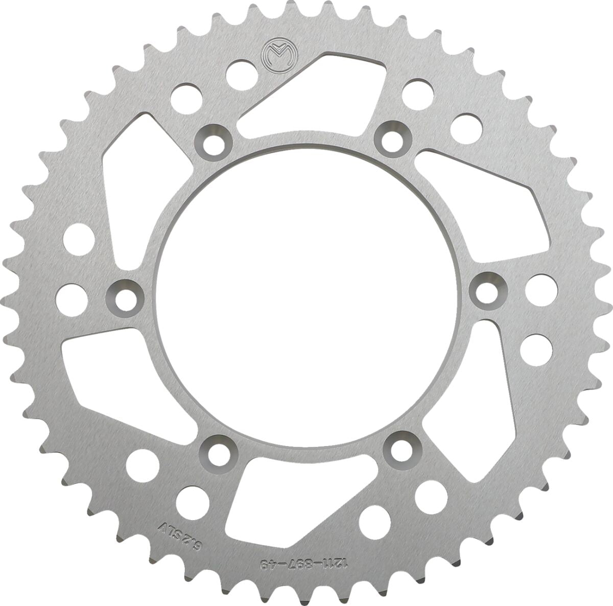 SPROCKET ALU MSE KTM 49T SILV
