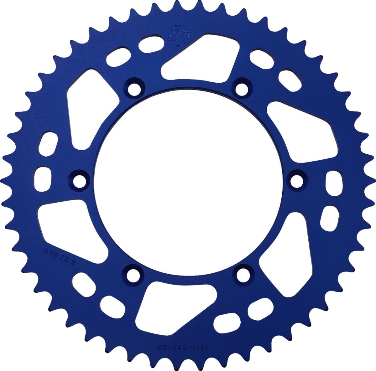 SPROCKET ALU MSE YAM 50T BLUE