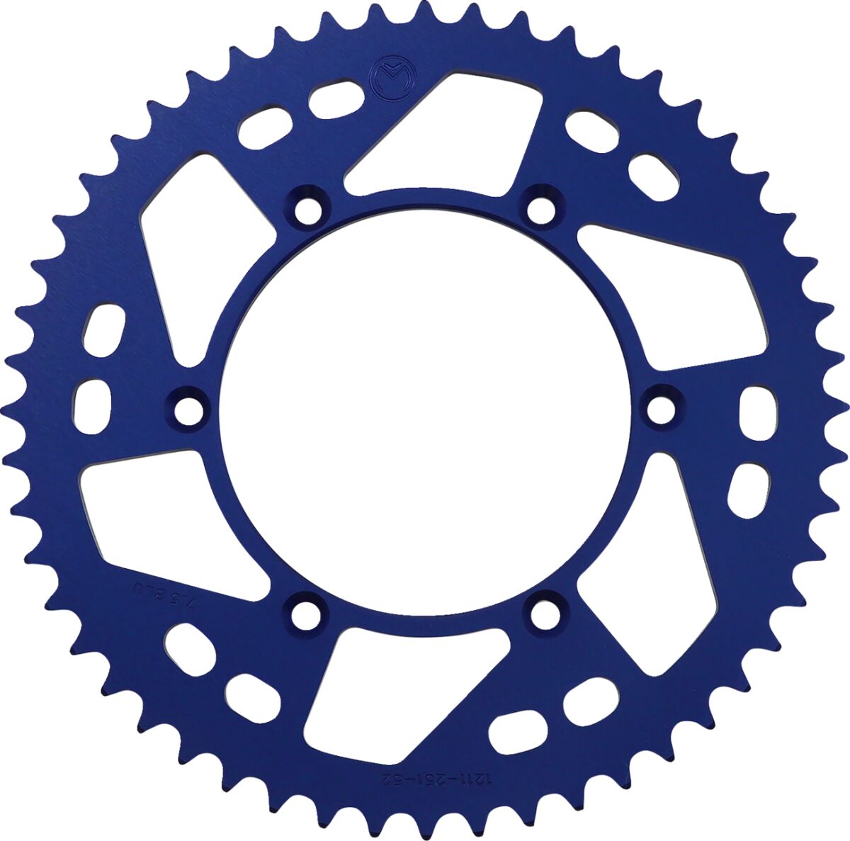 SPROCKET ALU MSE YAM 52T BLUE