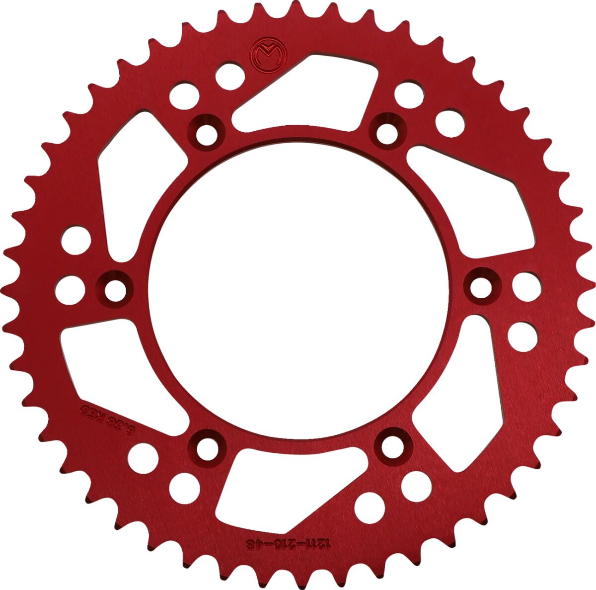 SPROCKET ALU MSE HON 48T RED
