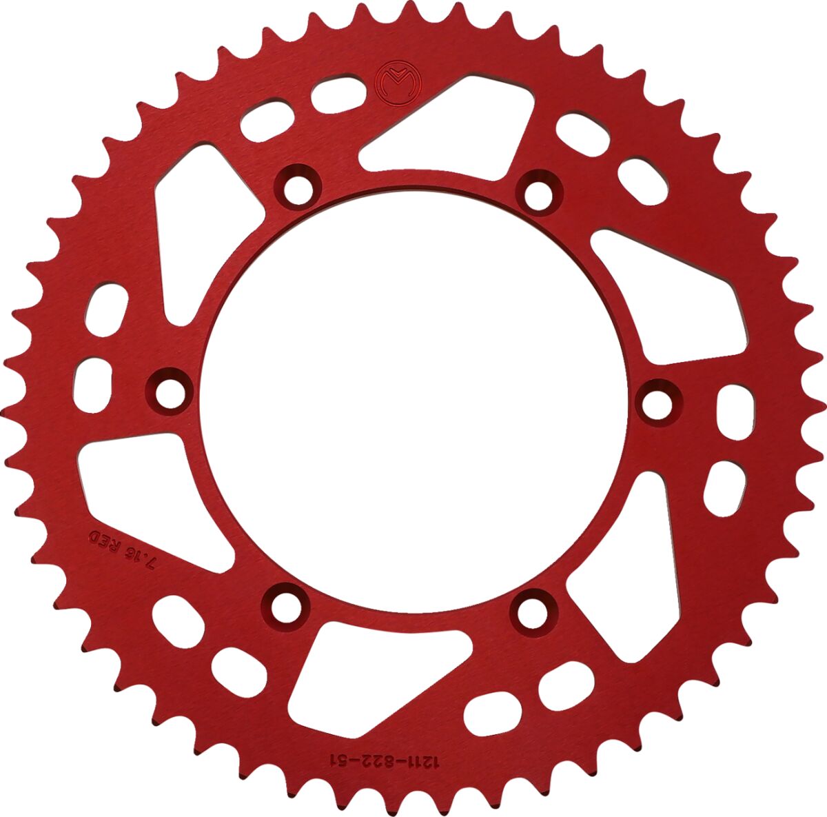 SPROCKET ALU MSE HUSQ 51T RED