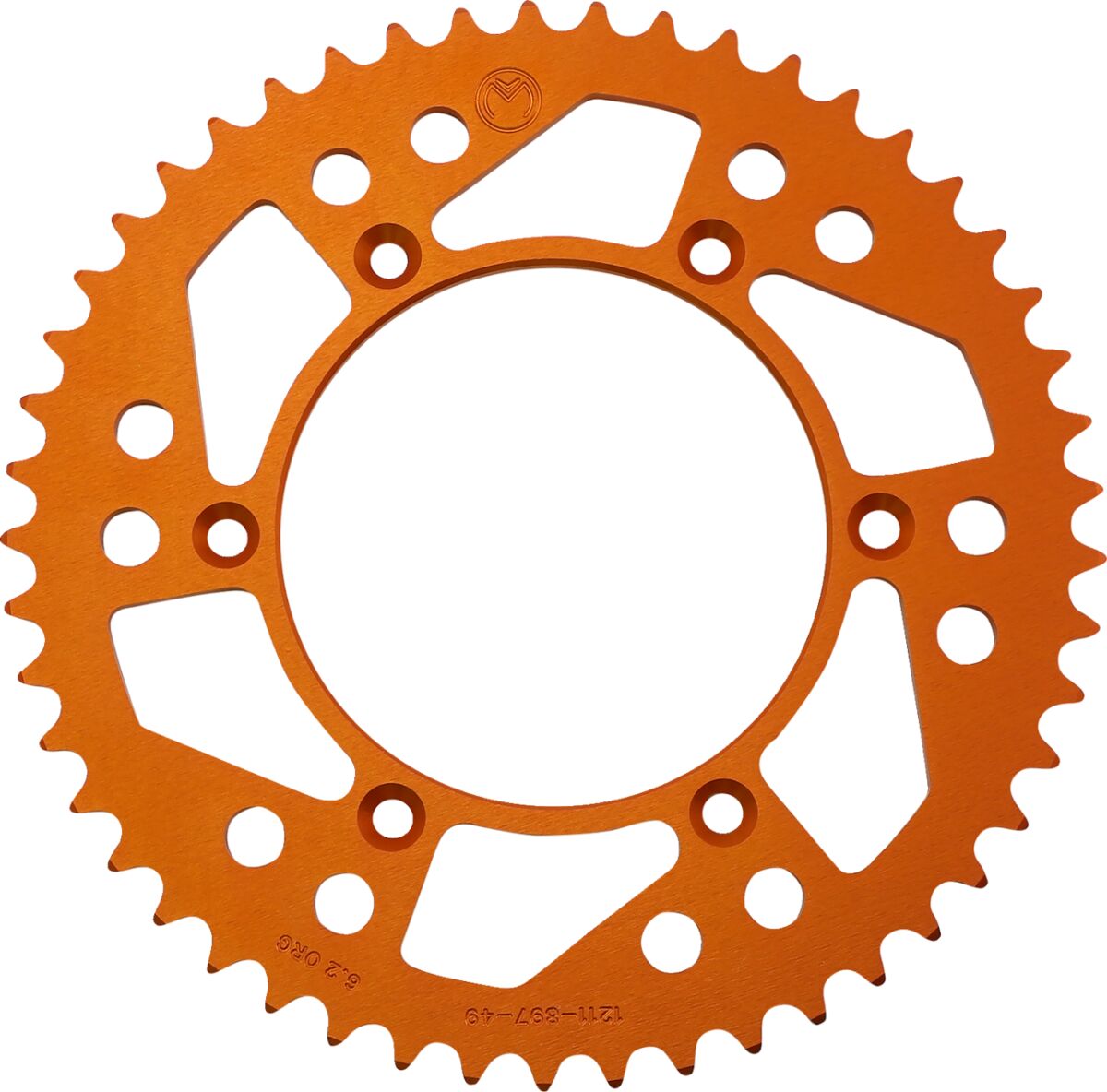 SPROCKET ALU MSE KTM 49T ORNG