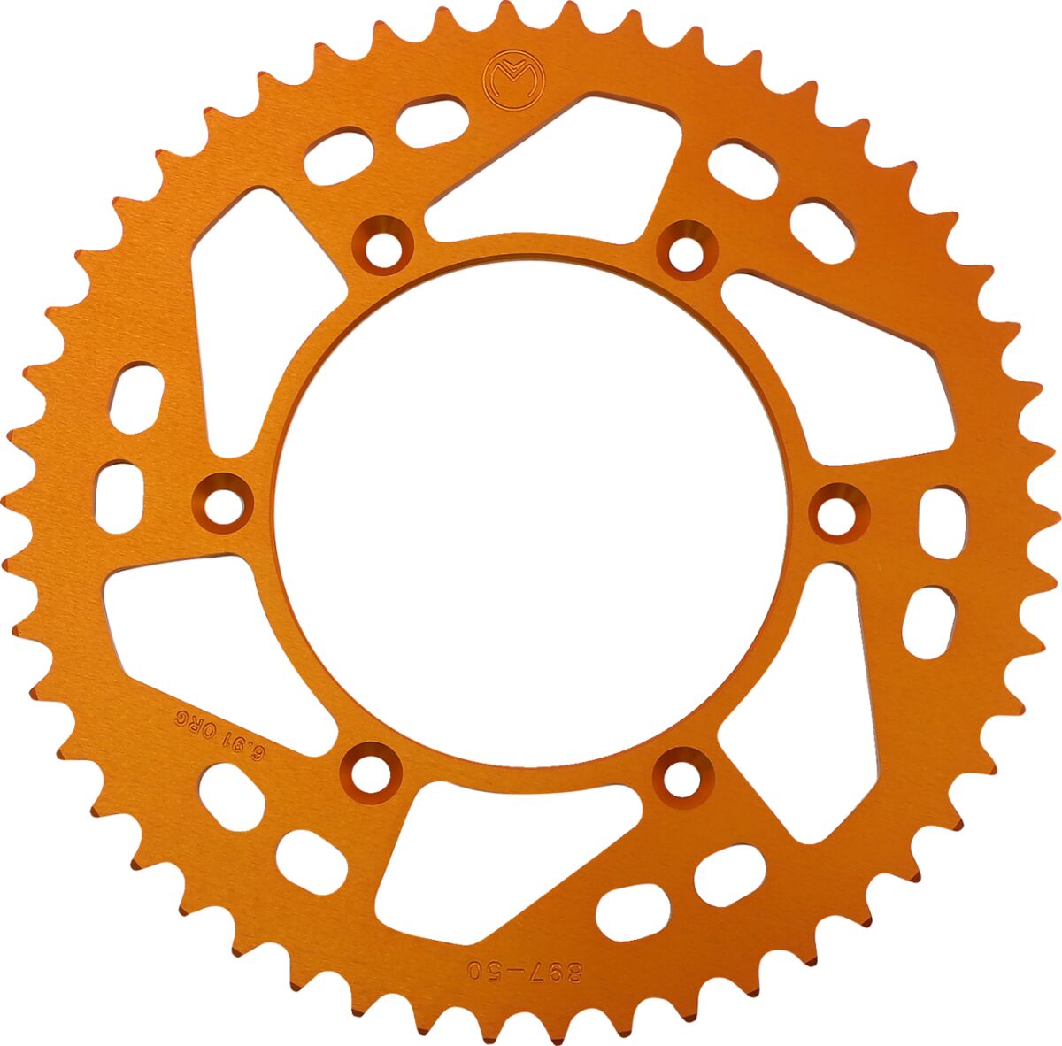 SPROCKET ALU MSE KTM 50T ORNG