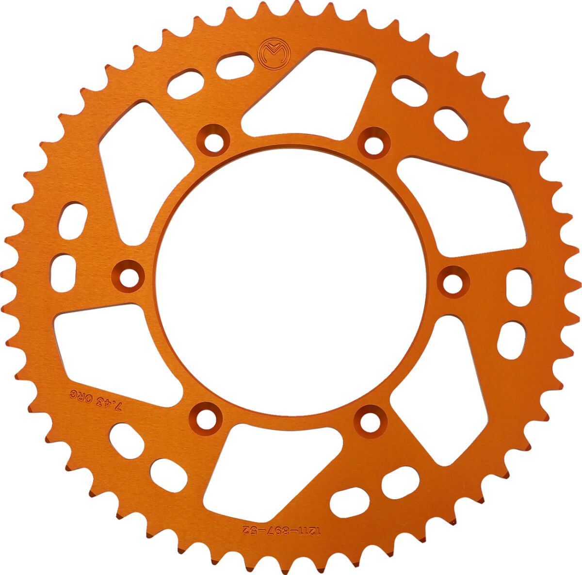 SPROCKET ALU MSE KTM 52T ORNG