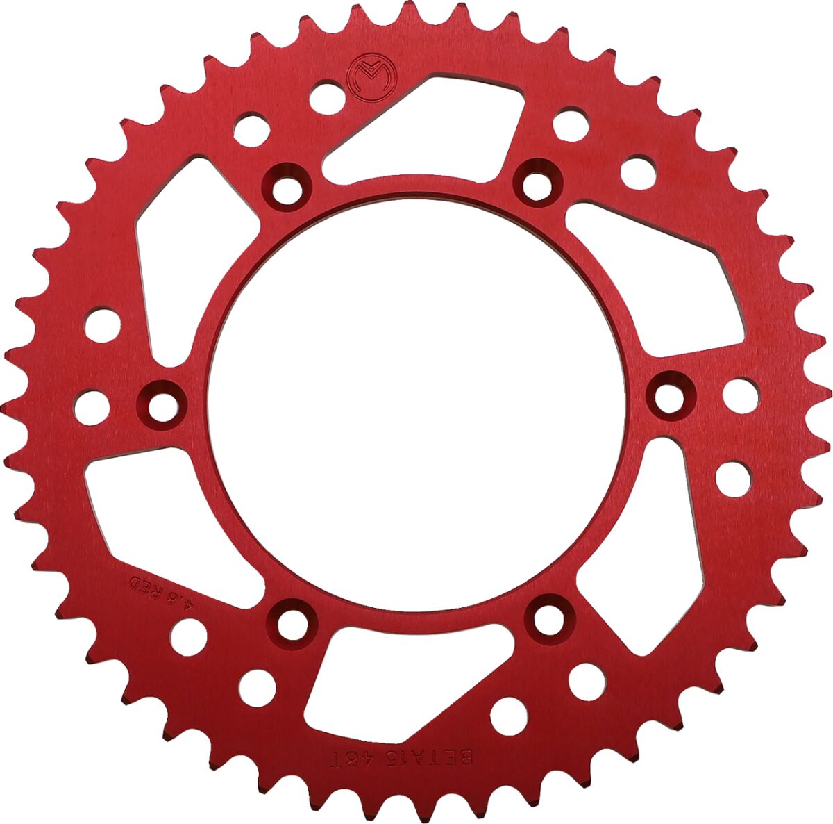 SPROCKET ALU MSE BETA 48T RED