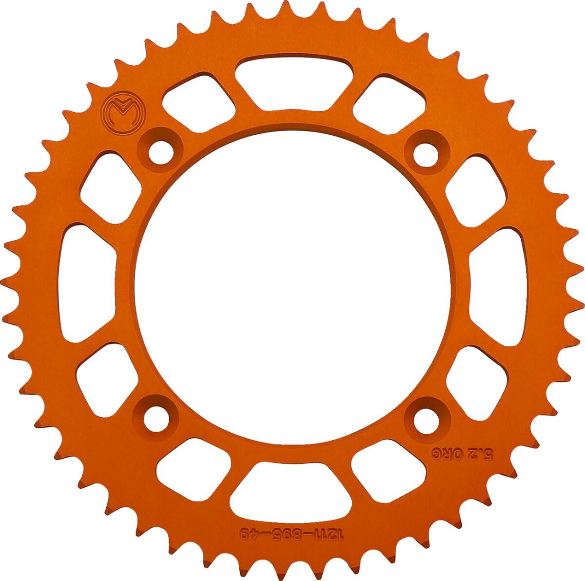 SPROCKET ALU MSE KTM 49T ORNG