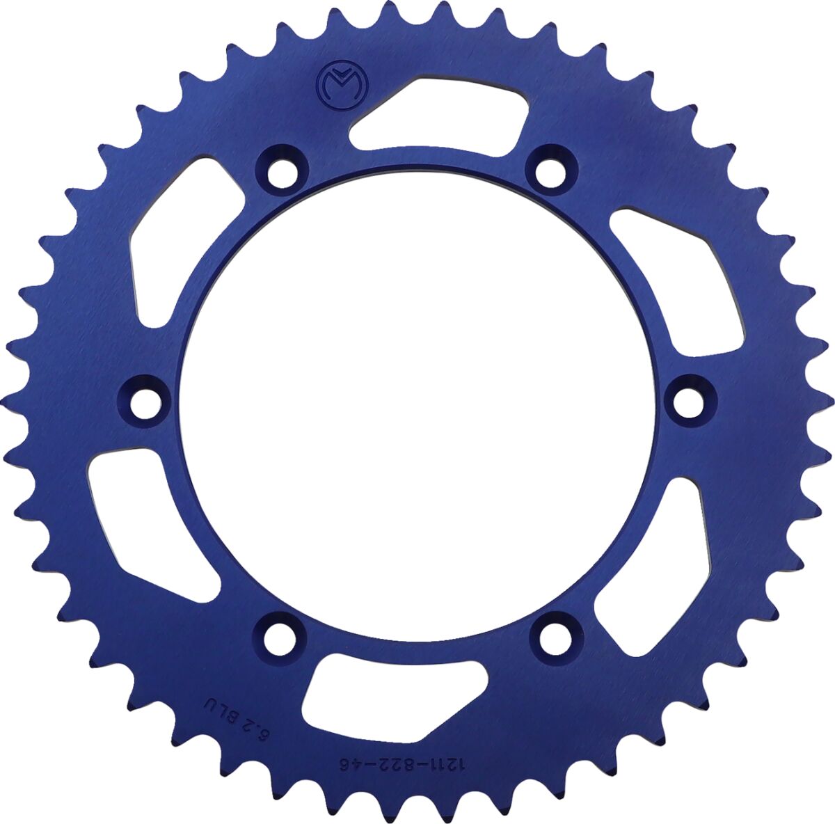 SPROCKET ALU MSE HUS 46T BLUE