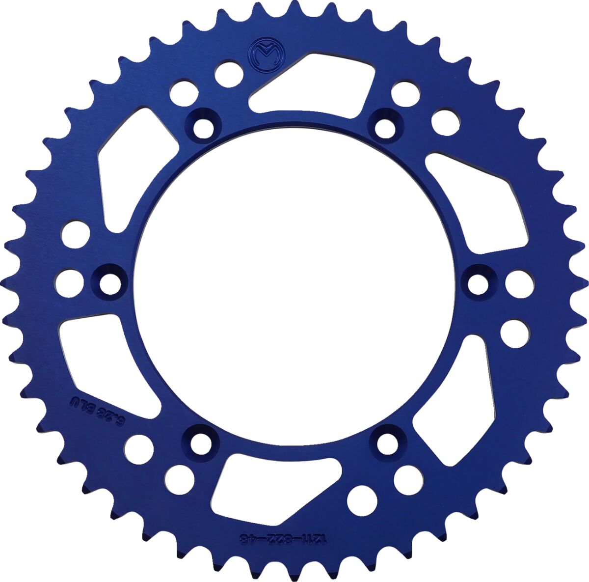 SPROCKET ALU MSE HUS 48T BLUE