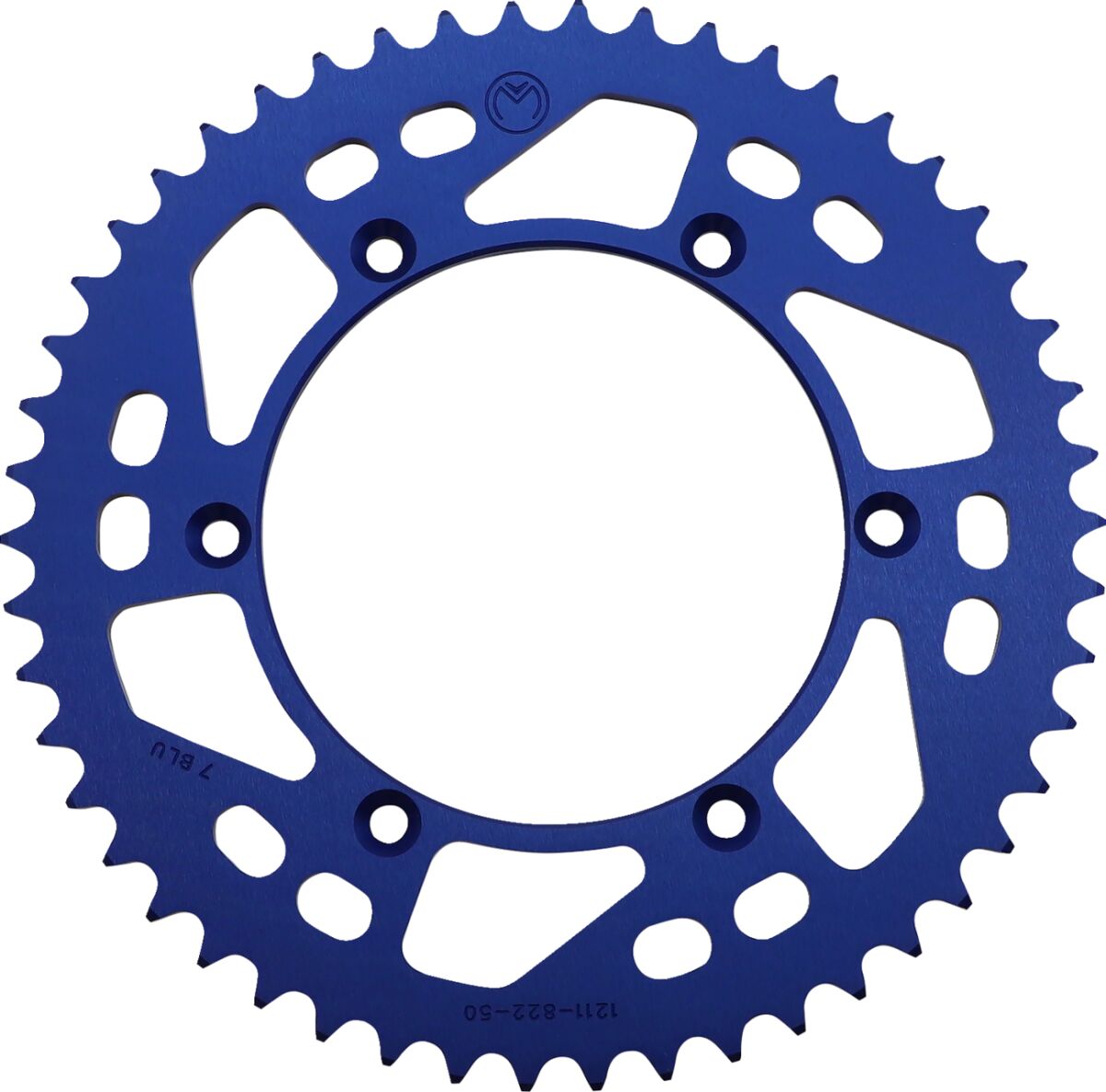 SPROCKET ALU MSE HUS 50T BLUE