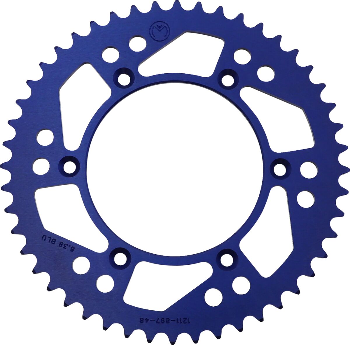 SPROCKET ALU MSE KTM 48T BLUE