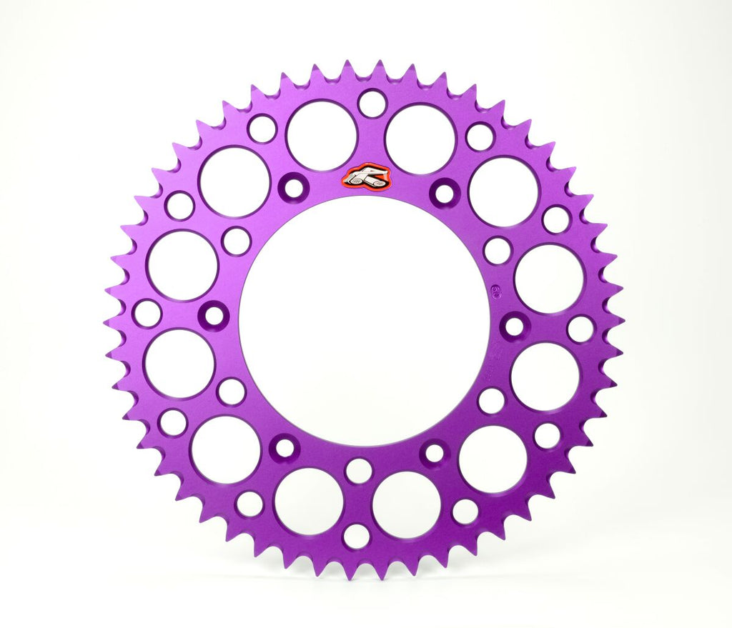 SPROCKET REAR 428 50T PURPLE U
