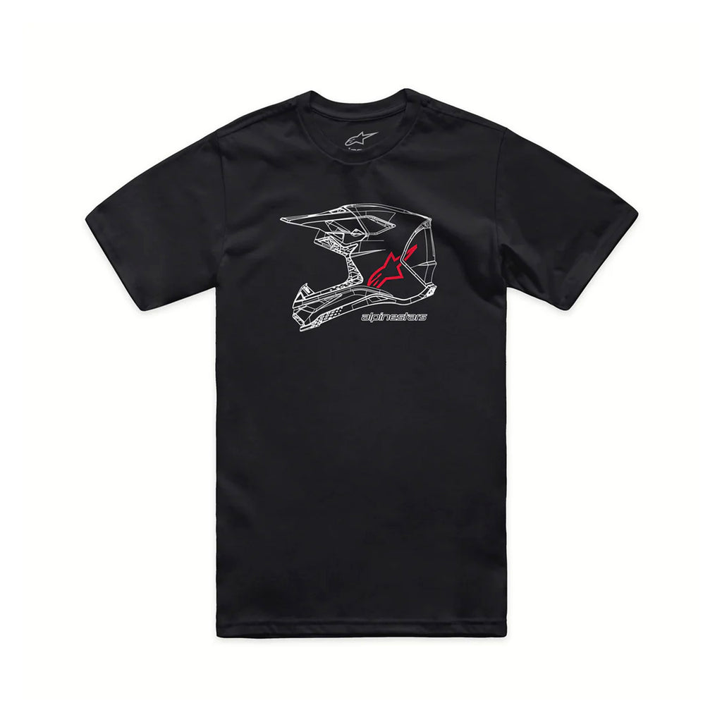 ALPINESTARS T-SHIRT MX HELMET CSF