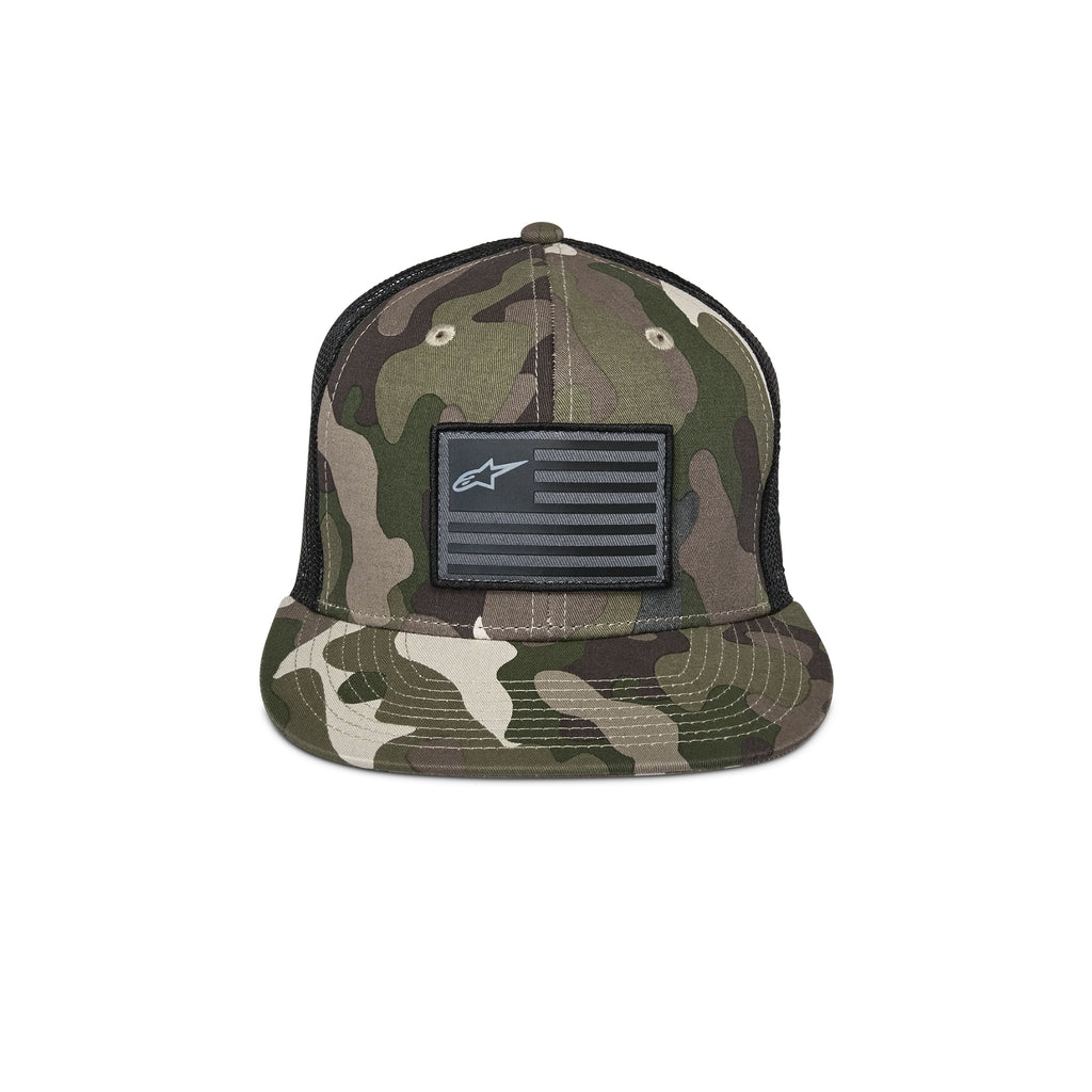 ALPINESTARS BONE FLAG FLAT TRUCKER