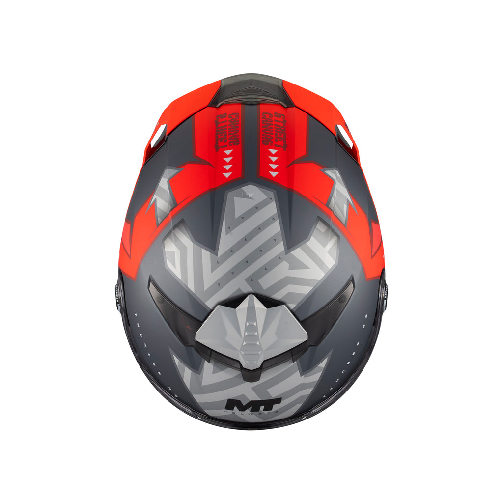 MT THUNDER 4 R SV CANVAS PINLOCK INCLUÍDO (ECE 22.06)