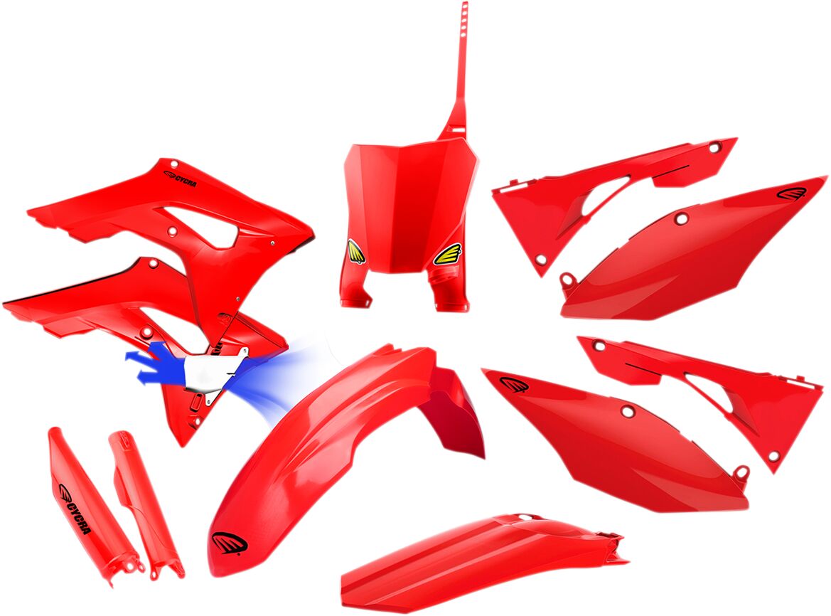 P-FLOW BODYKIT CRF450 17- RED