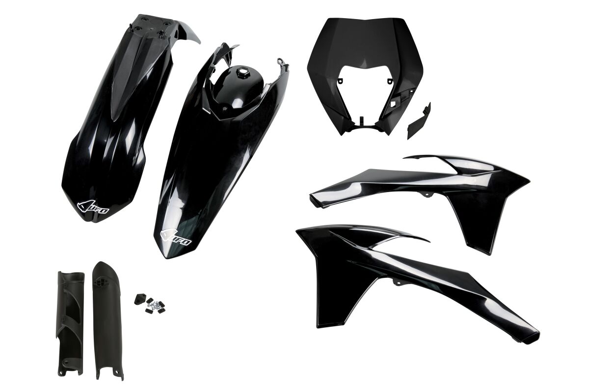 BODY KIT FULL EXC 12-13 BLK