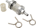 FUEL FILTER 1/4 GLASS