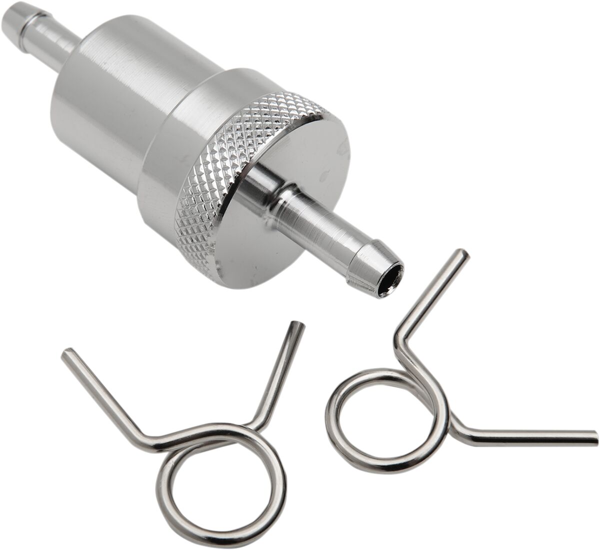 FUEL FILTER 1/4 CHROME