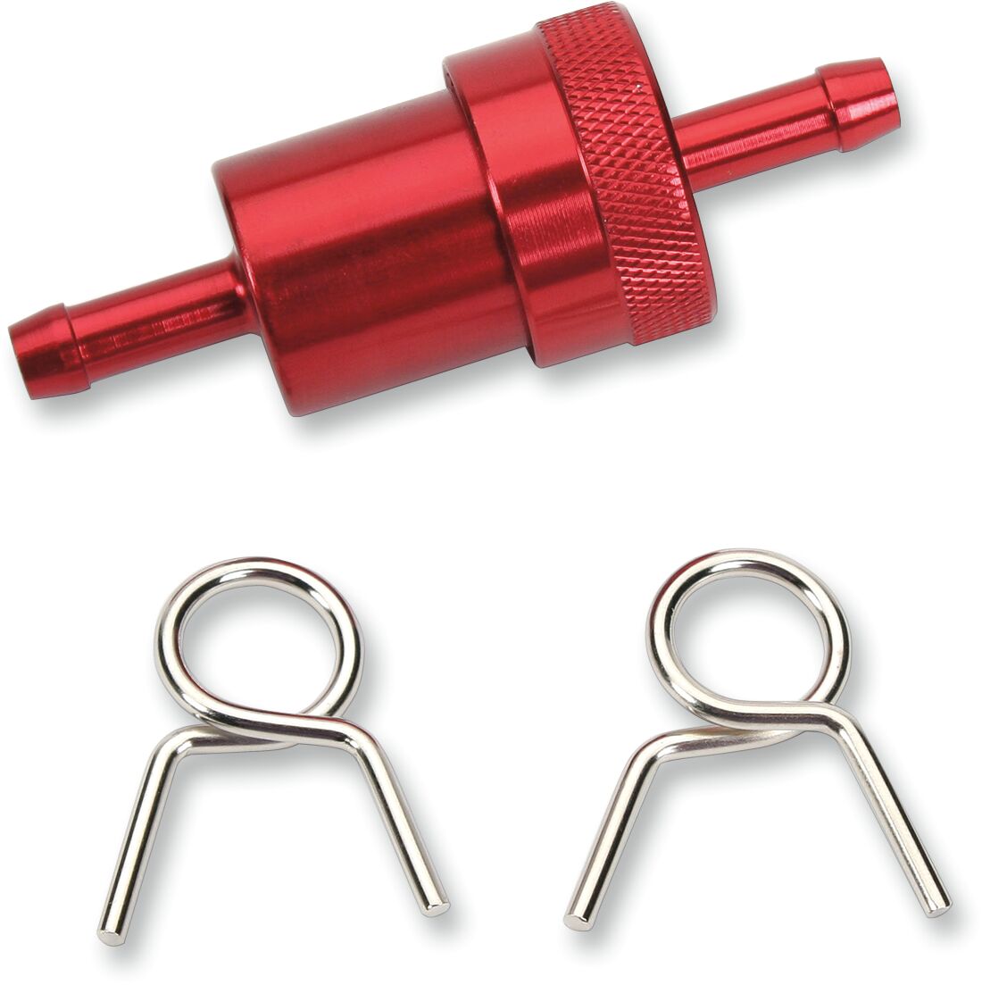 FUEL FILTER RED 1/4