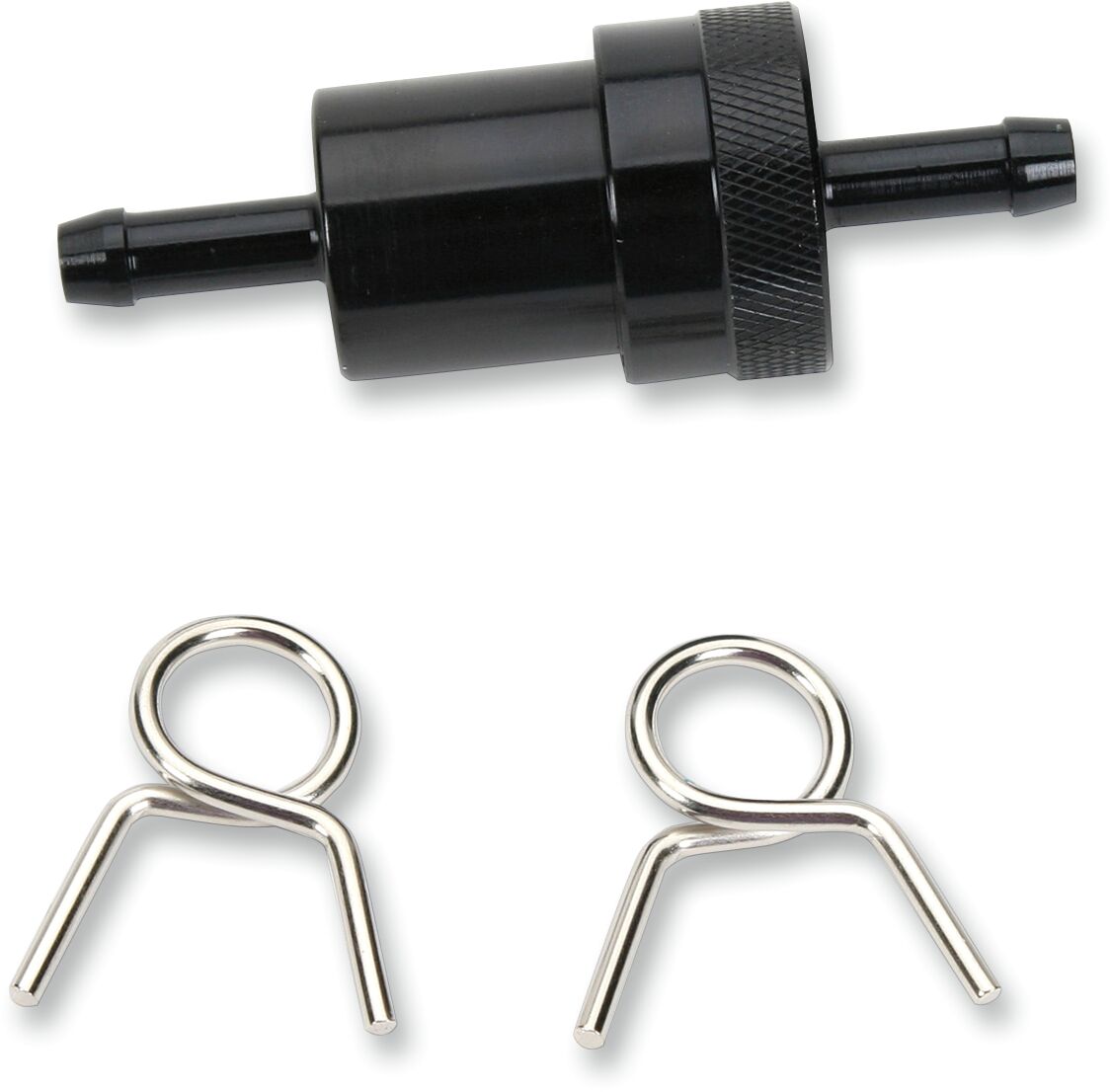 FUEL FILTER BLACK 1/4