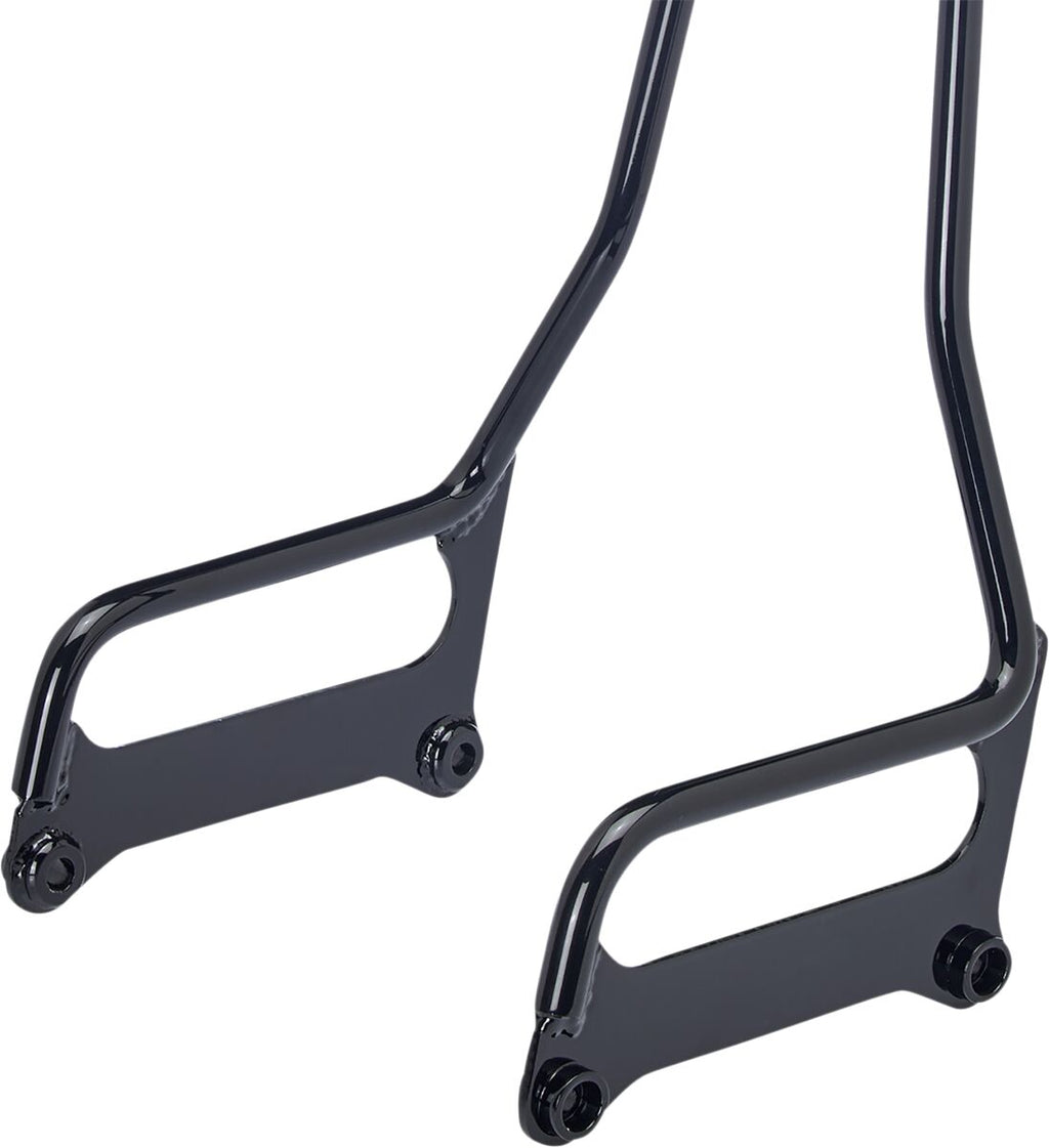 SISSY BAR SOFTAIL 18+ BLACK