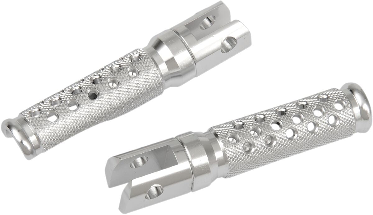 FOOTPEGS SLASH-CUT SILVER